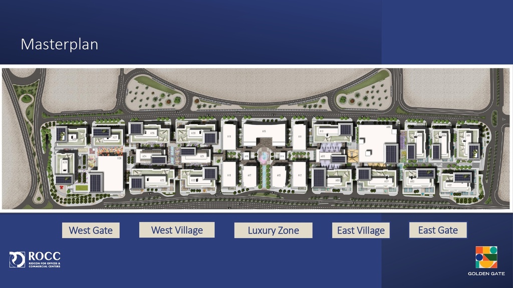 Golden Gate New Cairo master plan