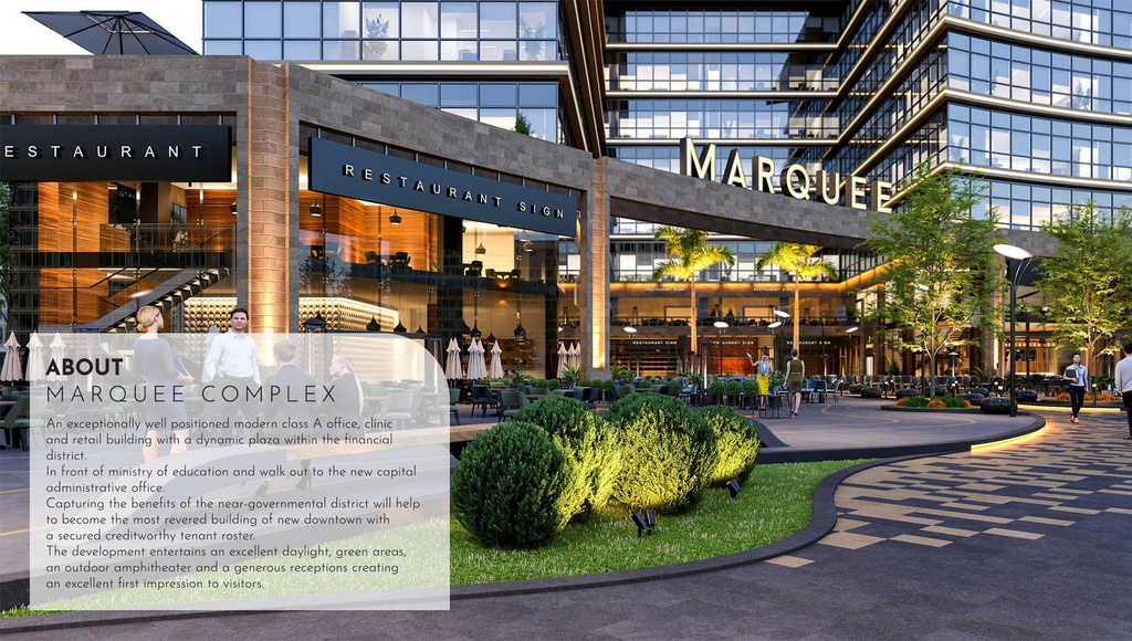 Marquee Mall By Waren Developments ( Admin Office )