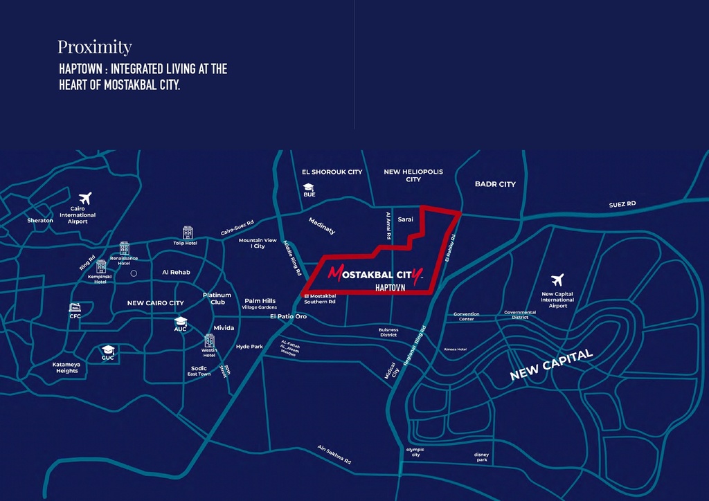 Haptown in Mostakbal City by Hassan Allam Properties