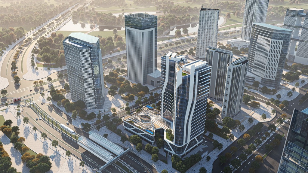 Monorail Tower Mall in New Capital City by ERG Real Estate Developments