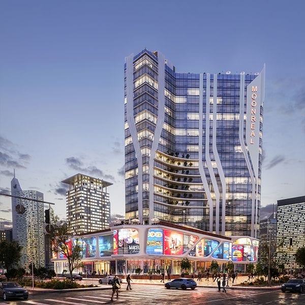Moonreal Tower in New Capital City by ERG Real Estate Developments (Commercial Area)