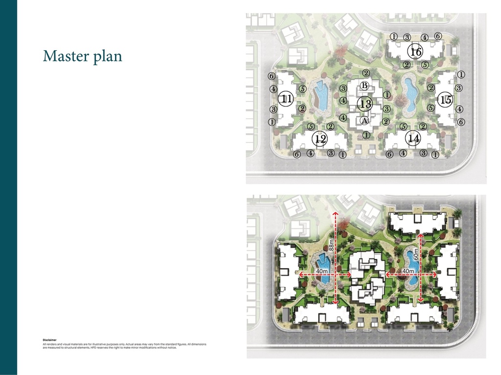 Garden Lakes by Hyde Park 6th of October City master plan
