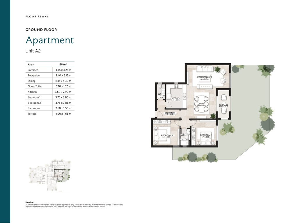 Garden Lakes by Hyde Park 6th of October City floor plan