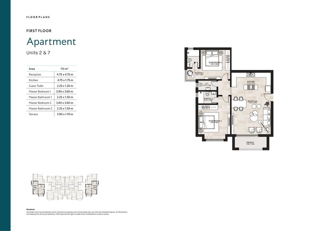 Garden Lakes by Hyde Park 6th of October City floor plan