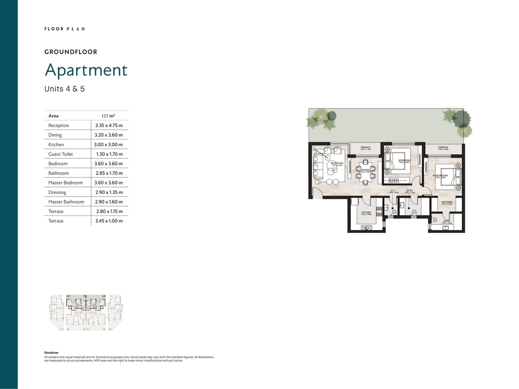 Garden Lakes by Hyde Park 6th of October City floor plan