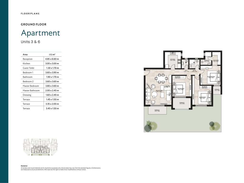 Garden Lakes by Hyde Park 6th of October City floor plan