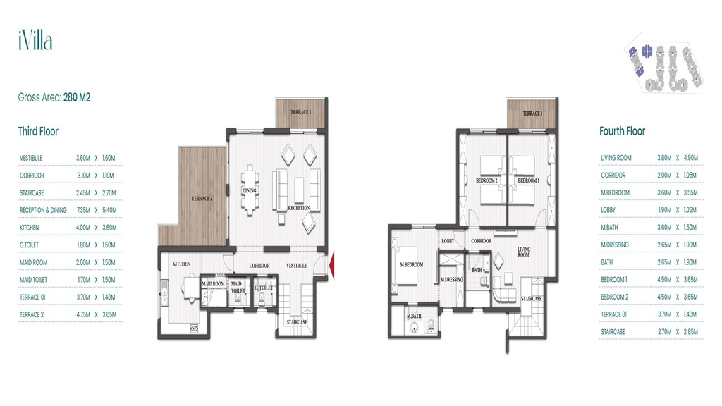 Ivilla floor plan