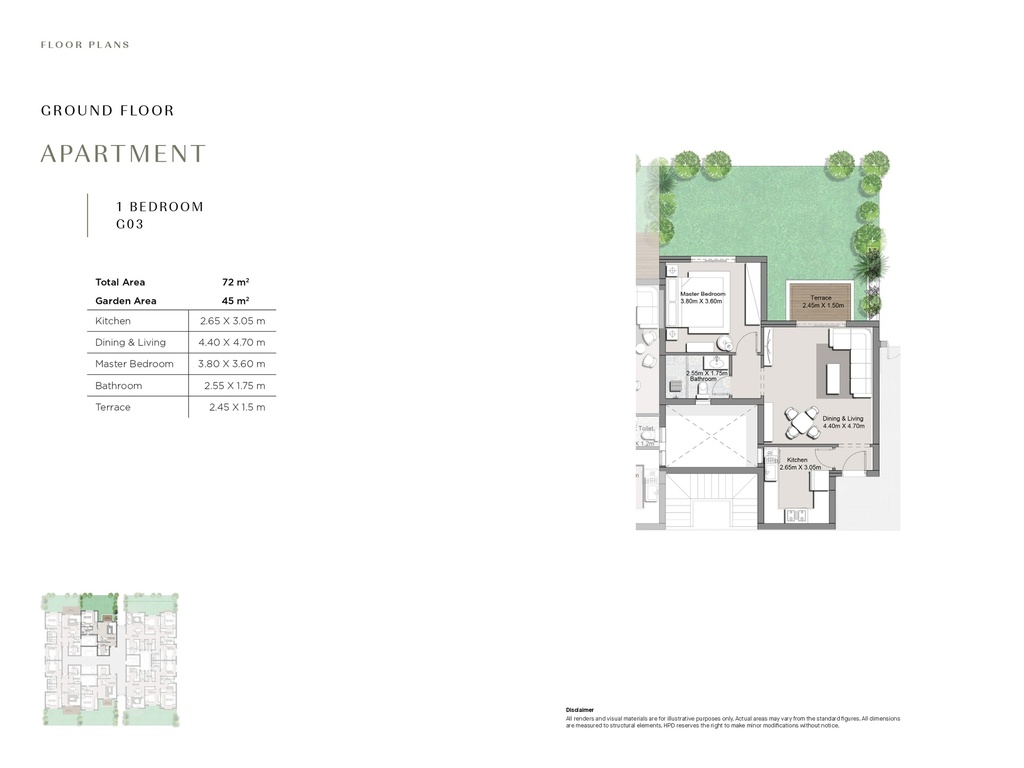 Grand Park Residence New Cairo by Hyde Park floorplan