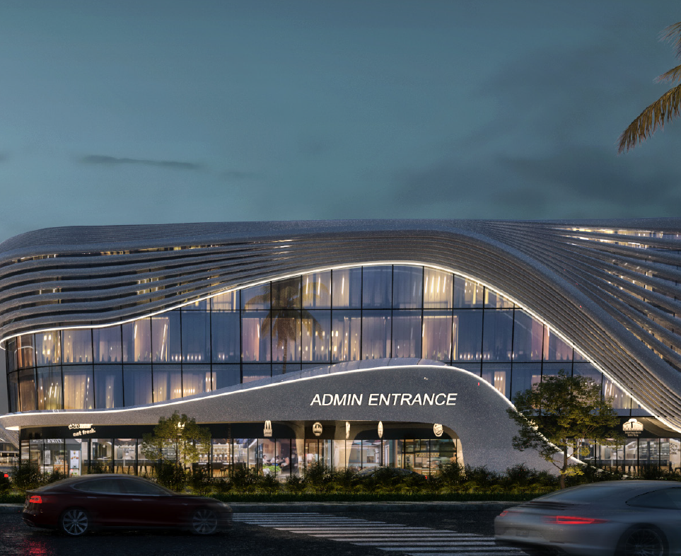 The Rift Business Park in Mostakbal City by Lozan Urban Development-LUD ( Retail Shop )